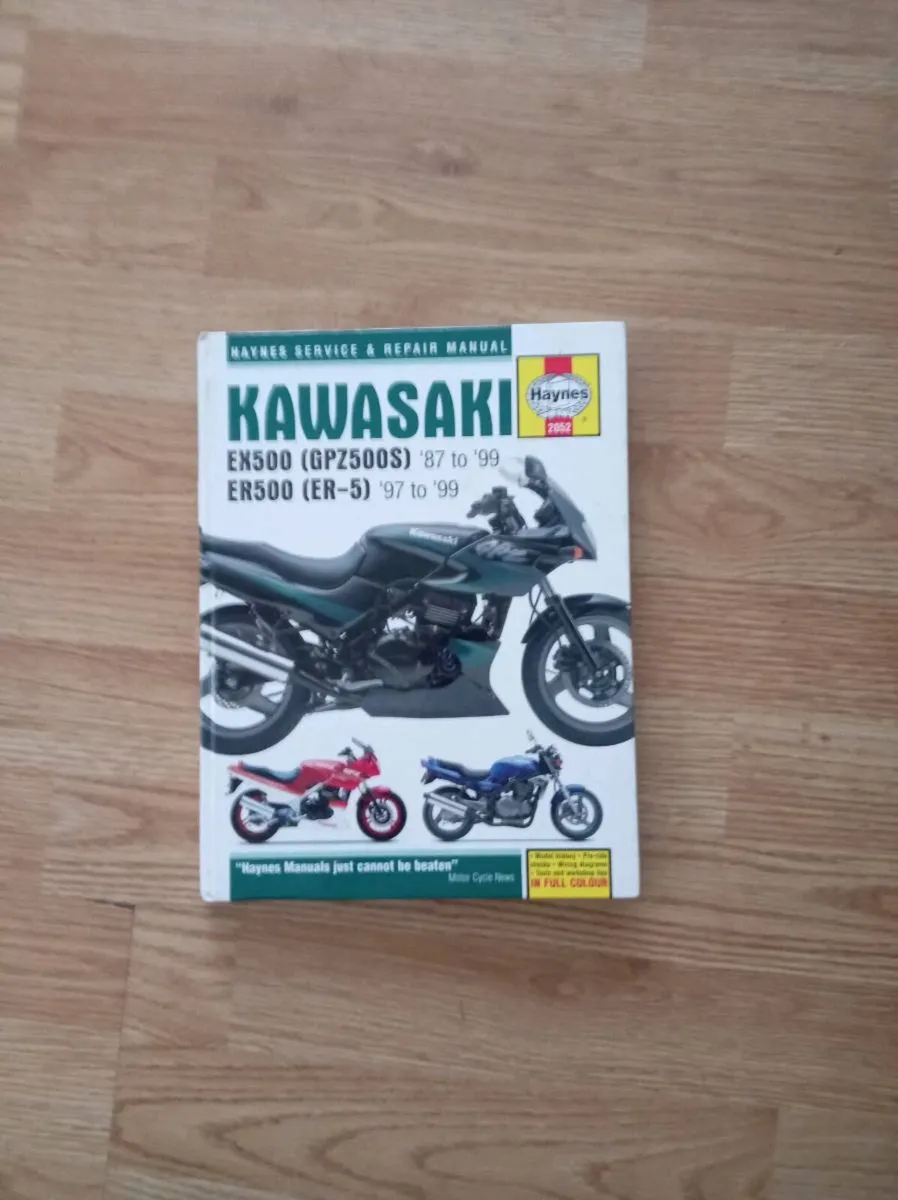 Book Kawasaki service and repair - Image 1