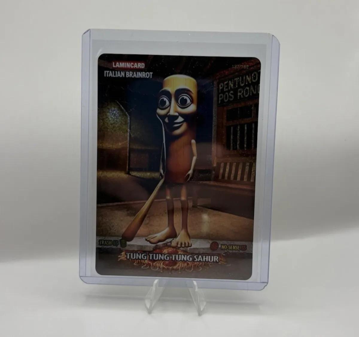 Tung Tung Tung Sahur Trading Card - Image 1
