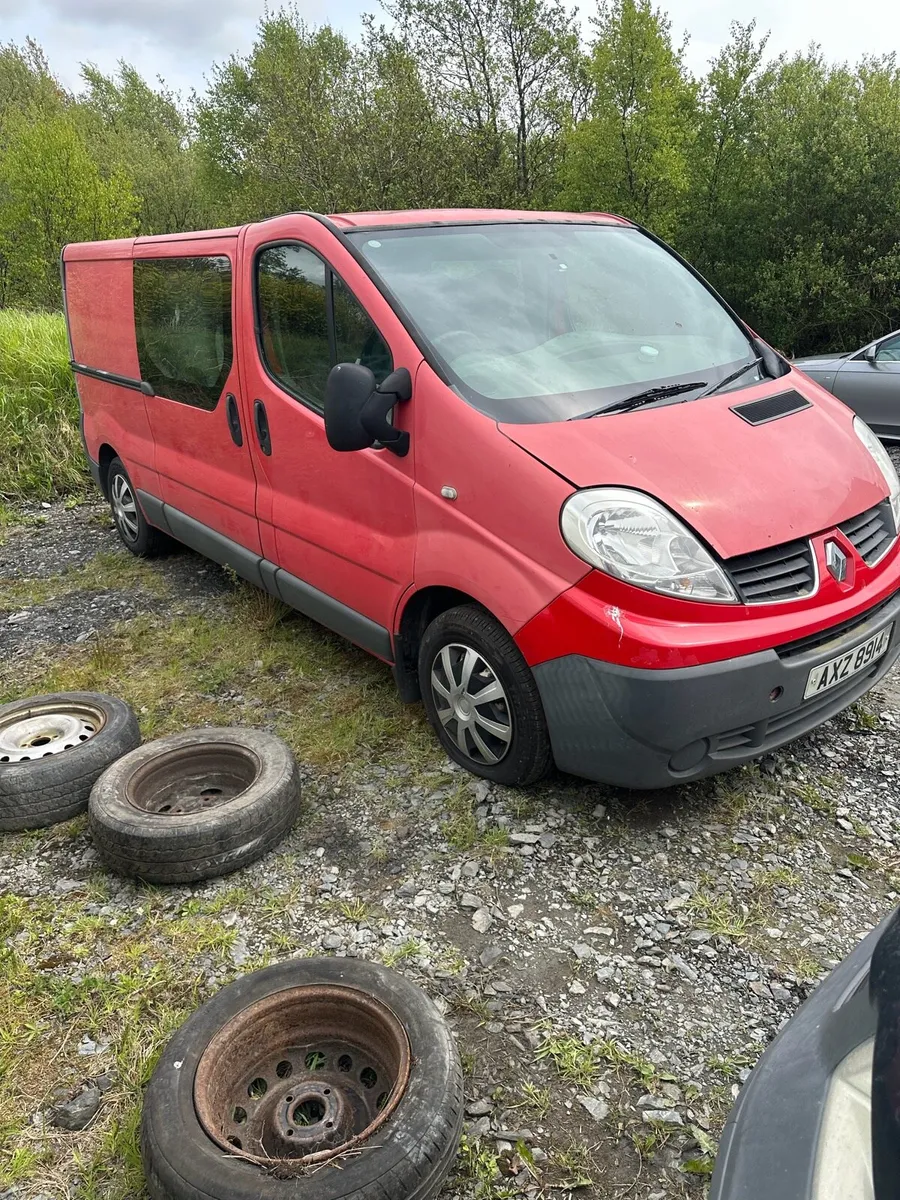 2004 Renault traffic crew cab for breaking - Image 3