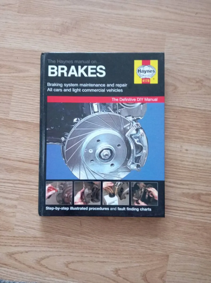 Book Haynes brakes manual.