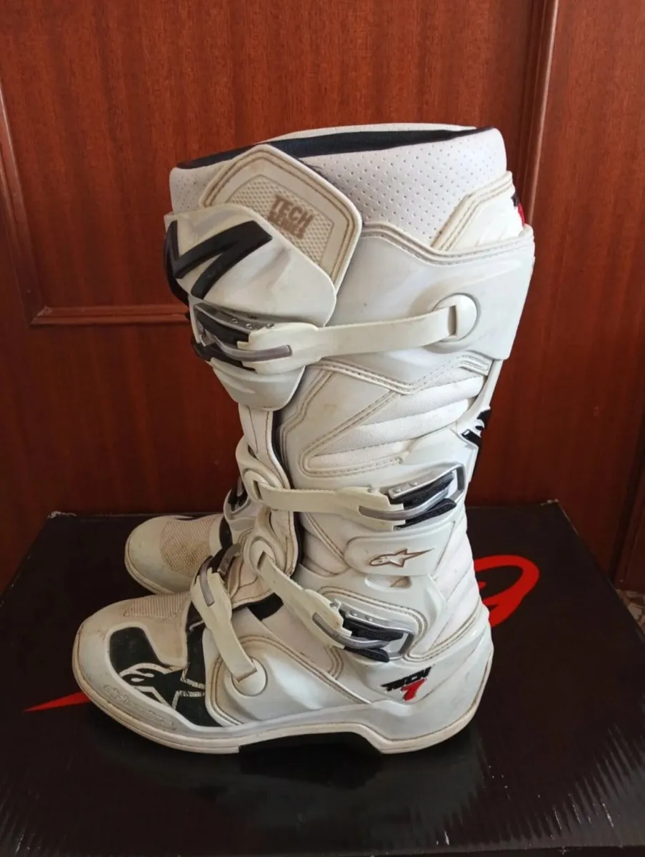 Alpinestars Tech 7 weiß Größe 45,5- - Image 3