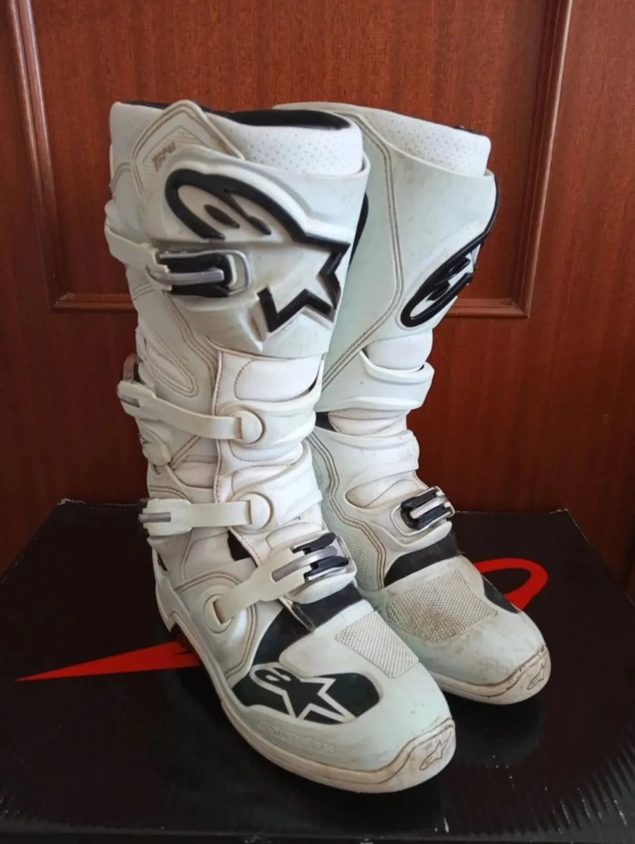 Alpinestars Tech 7 weiß Größe 45,5- - Image 1