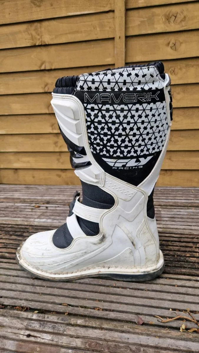 Motocross boots sizes 12 (47) and ladies Size 6 - Image 2