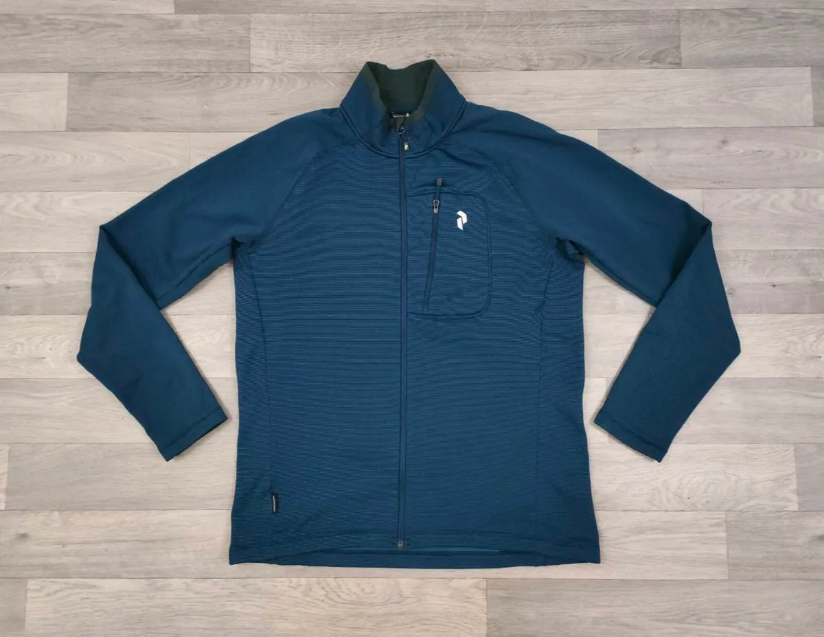 Peak Performance Full Zip Golf Jacket Mens Large - Image 1