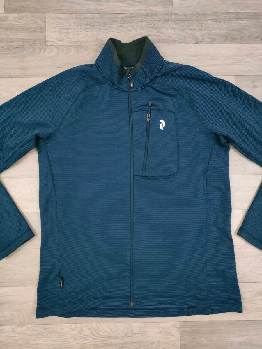 Peak Performance Full Zip Golf Jacket Mens Large - Image 2