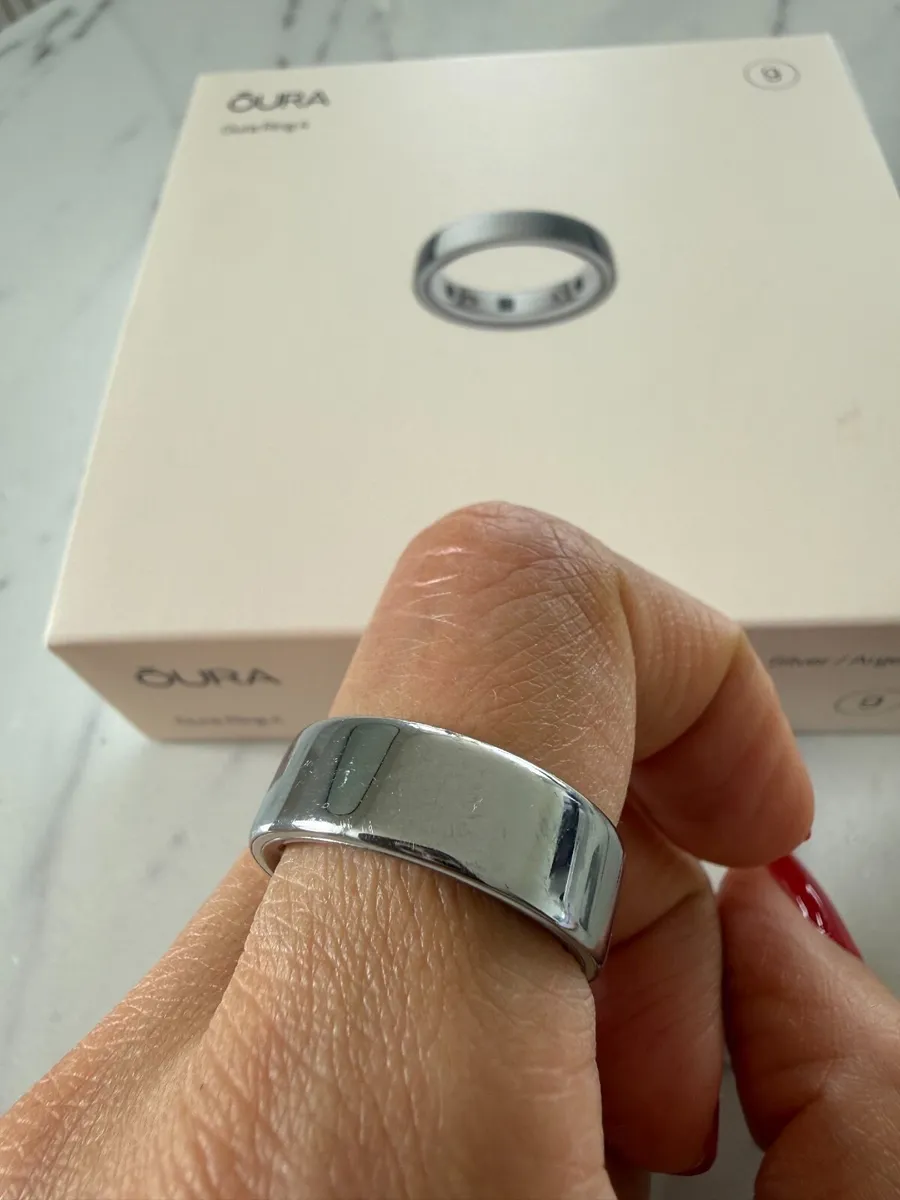 Oura ring 4 - Silver -  size 9 - Image 2