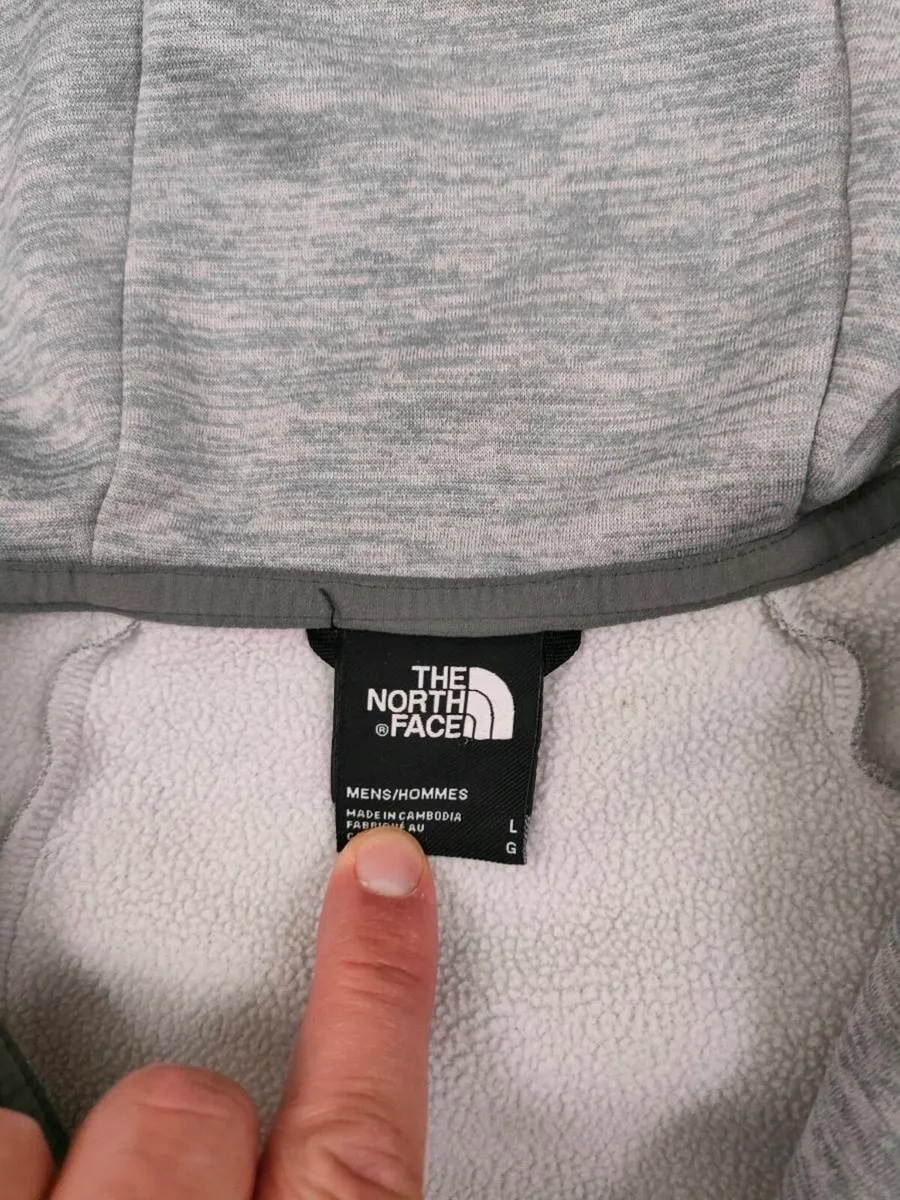 The North Face Full Zip Hoodie Jacket Mens Large - Image 4