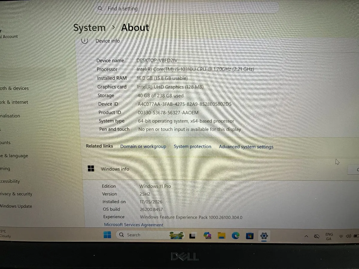 Dell Latitude 3410 | Intel i5 | 16GB RAM | 256GB - Image 4