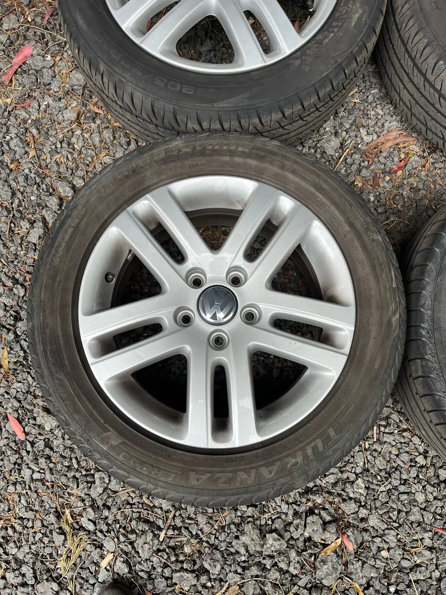 16’ VW Golf Caddy 5x112 alloy wheels - Image 3