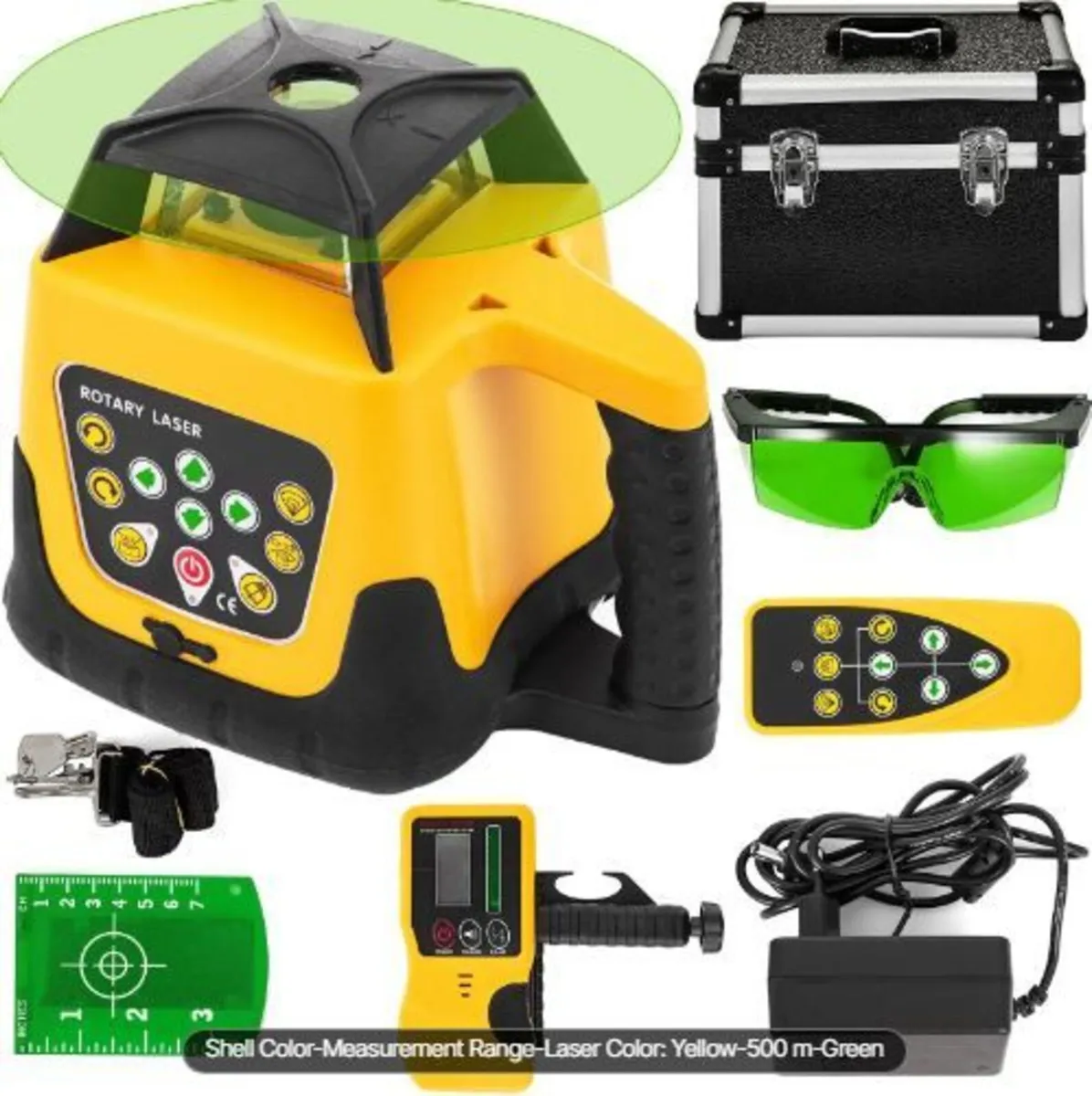Rotary Laser Level Green Beam 500m Range - Image 4