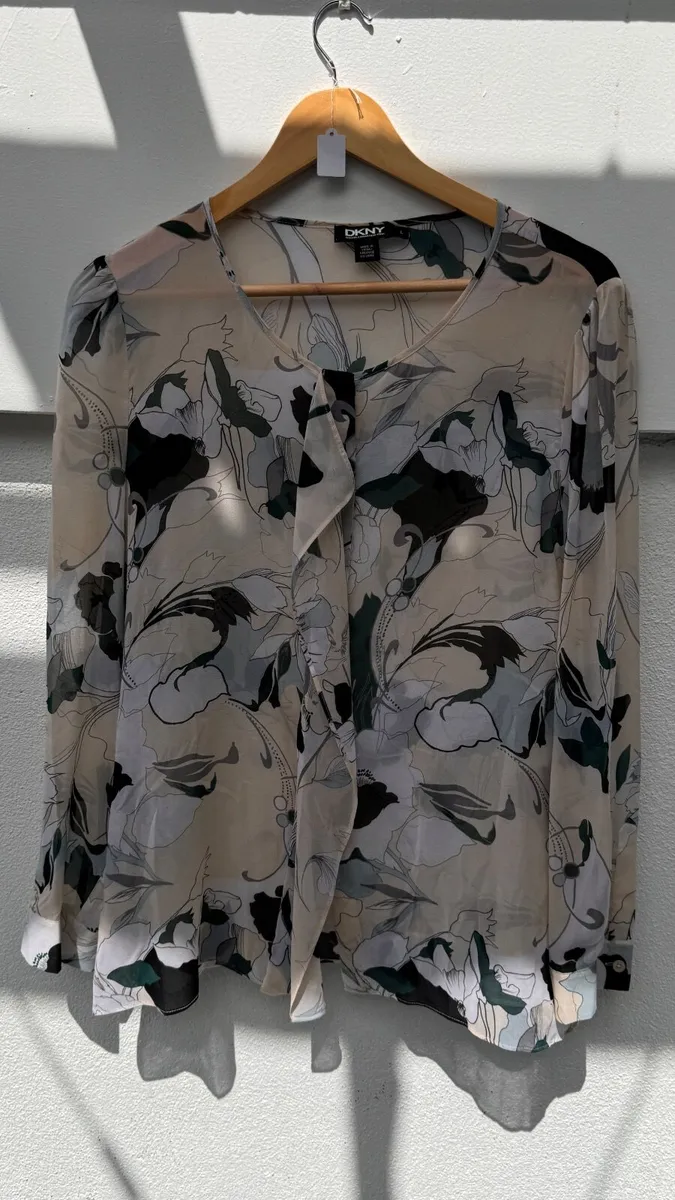 DKNY silk blouse - Image 2