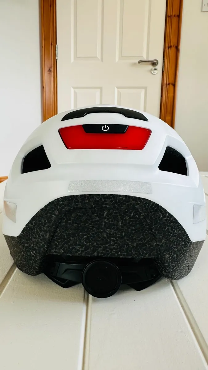 Cycling Helmet with LED Rear Light - Image 3