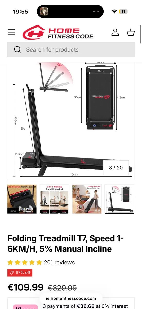 Walking Pad - Home Fitness Code - Image 2
