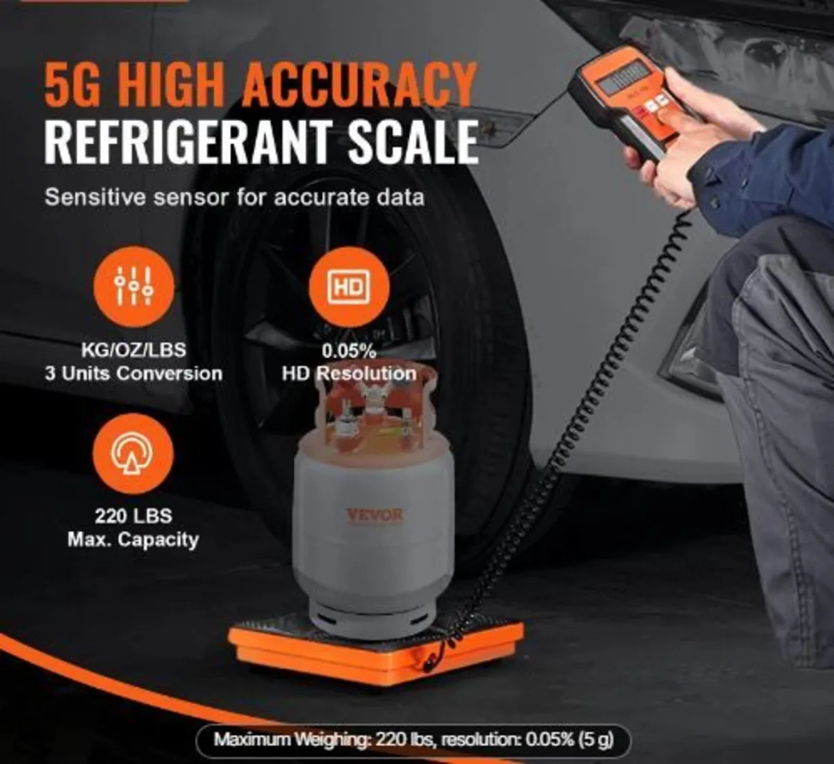 Electronic Digital Refrigerant Charging Freon Wei - Image 3