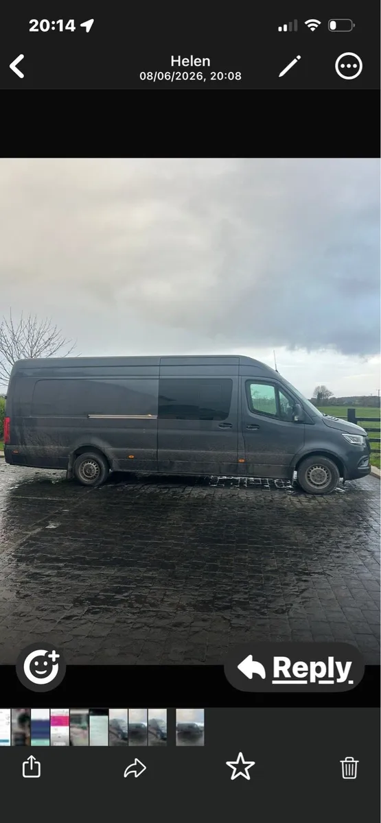 Mercedes sprinter 22 extra extra lwb camper spec - Image 1