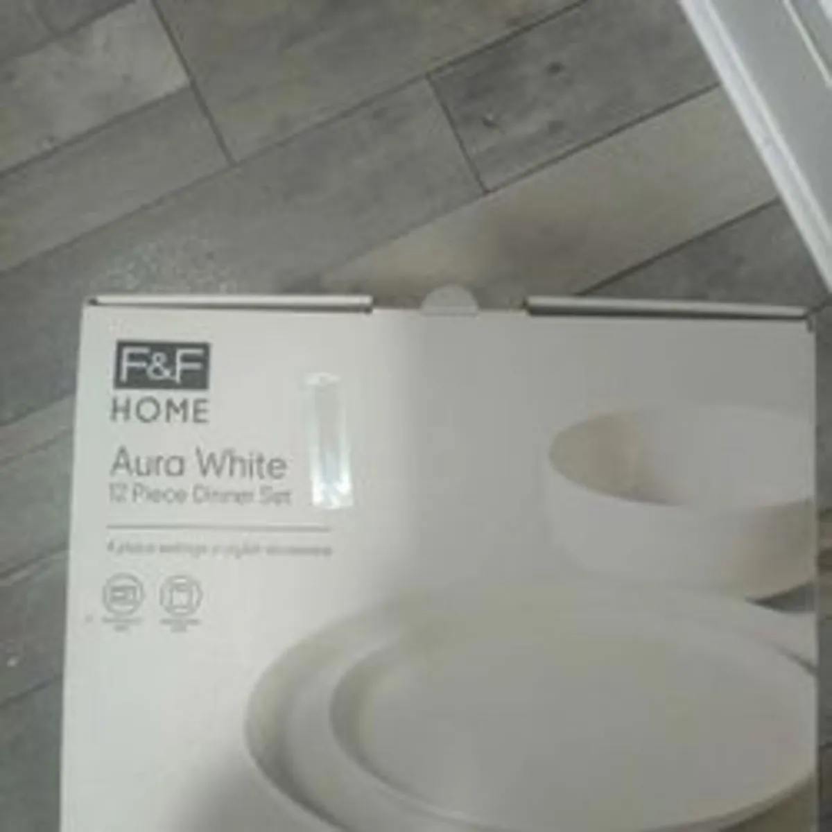 Brand New 12 Piece Stoneware Dinner Set - Unopened - Image 1