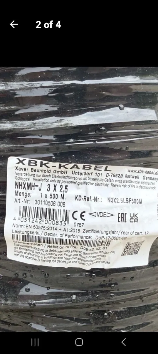 Electric cable. - Image 3