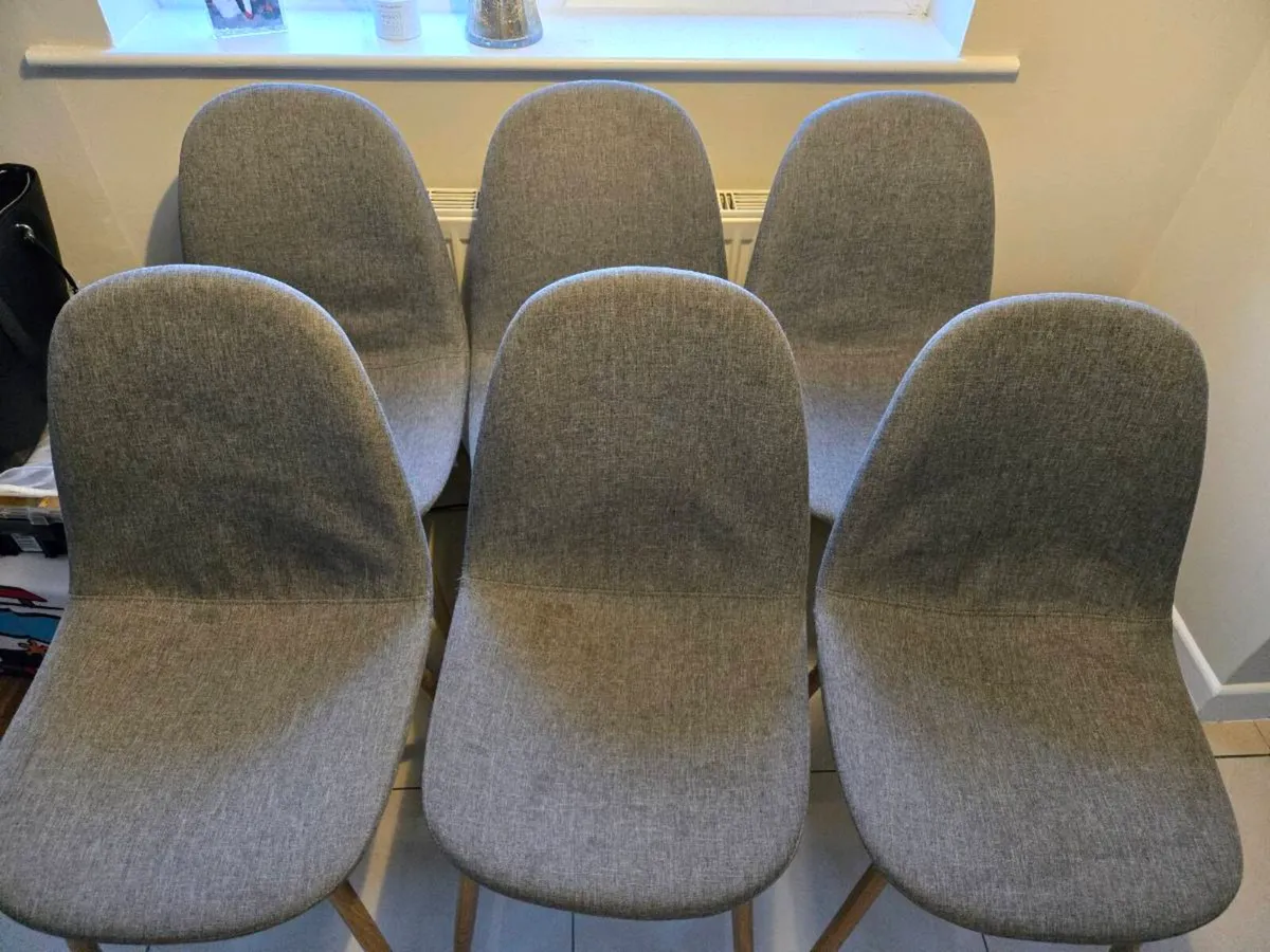 6 dining chairs - Image 2