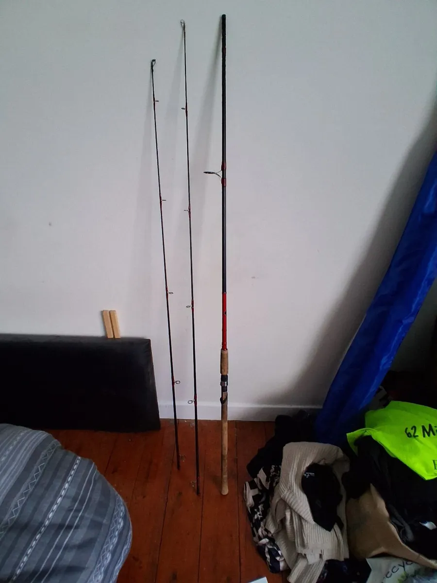 Shimano catana 10ft salmon spinning rod - Image 1