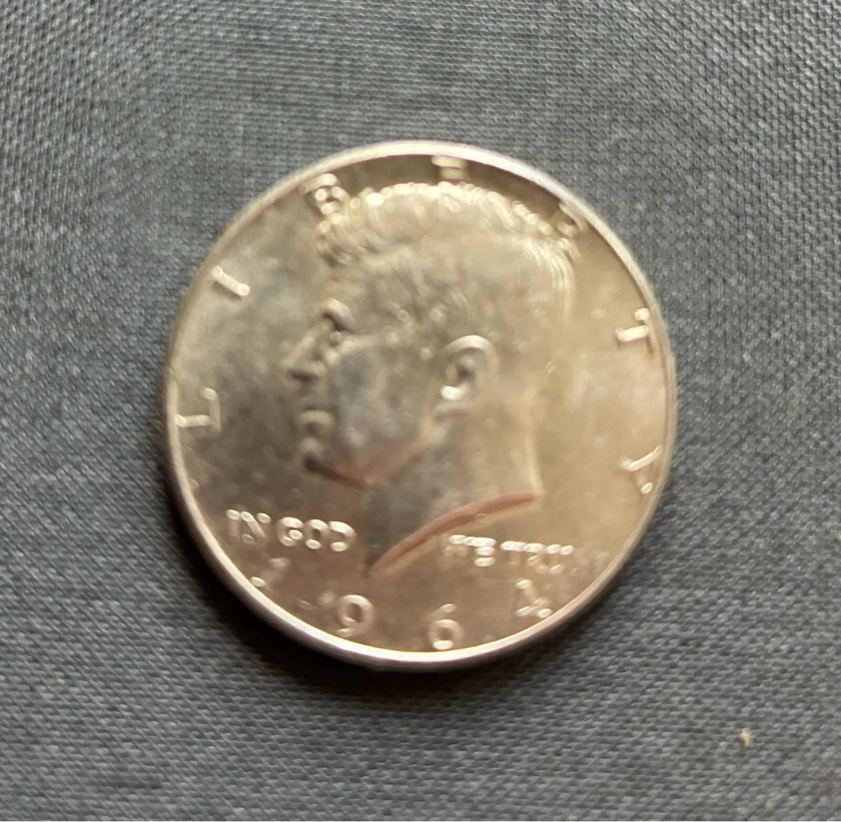 1964 JF Kennedy Commemorative Silver Half Dollar - Image 1
