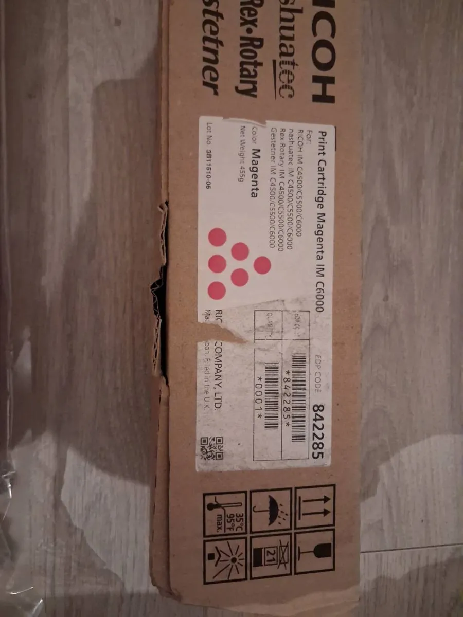 Postage - Ricoh 842285 Magenta Print Cartridge - Image 2
