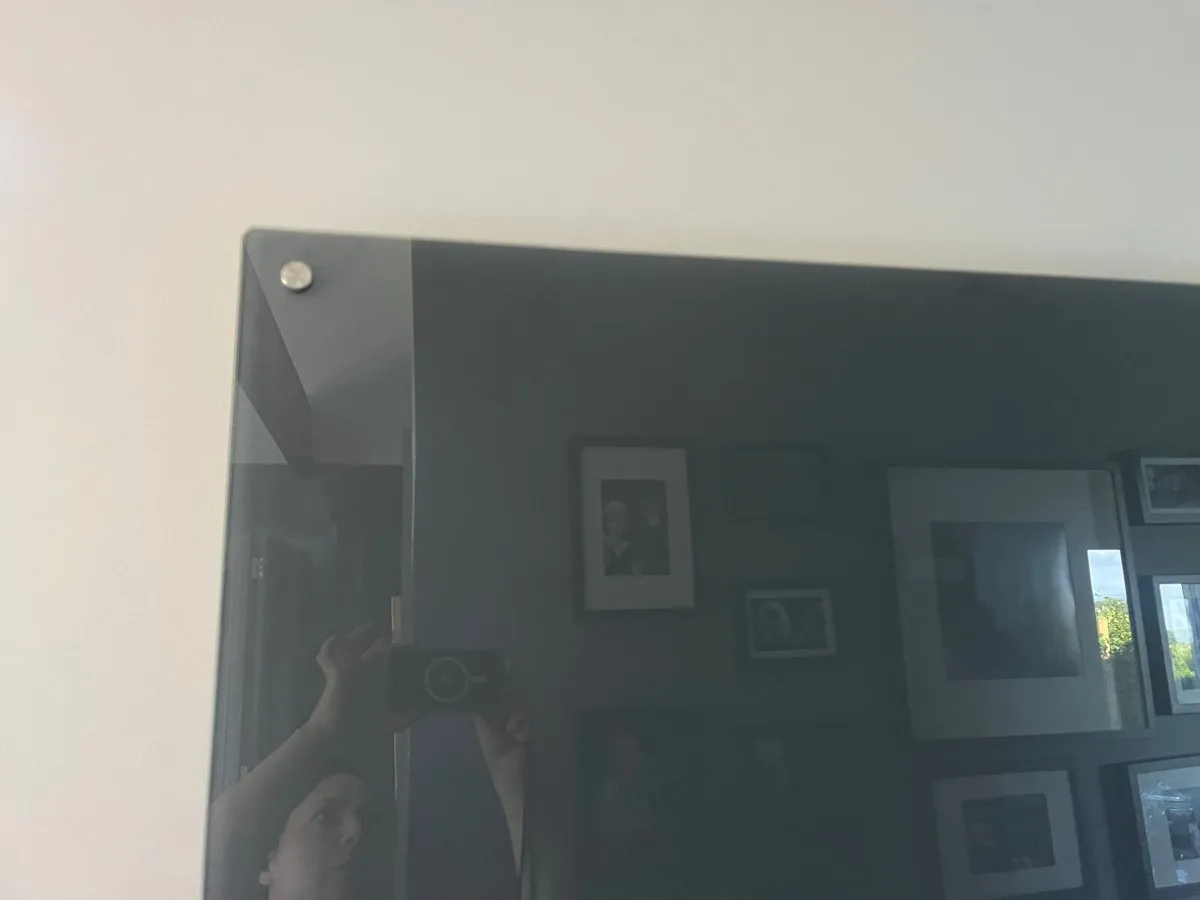 Large Grey  Glass Whiteboard / home organisation - Image 3