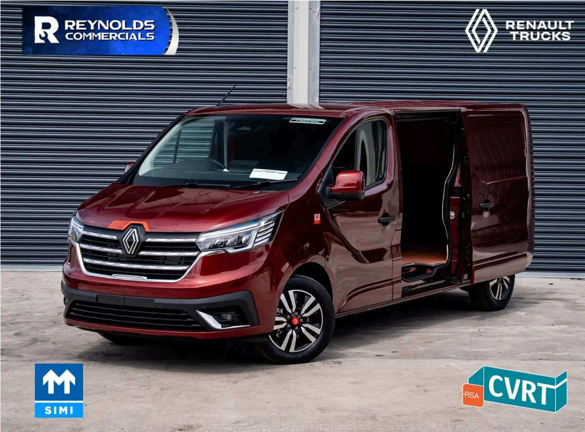 2026 Renault Trafic Exclusive Carmen Red Auto170HP - Image 1
