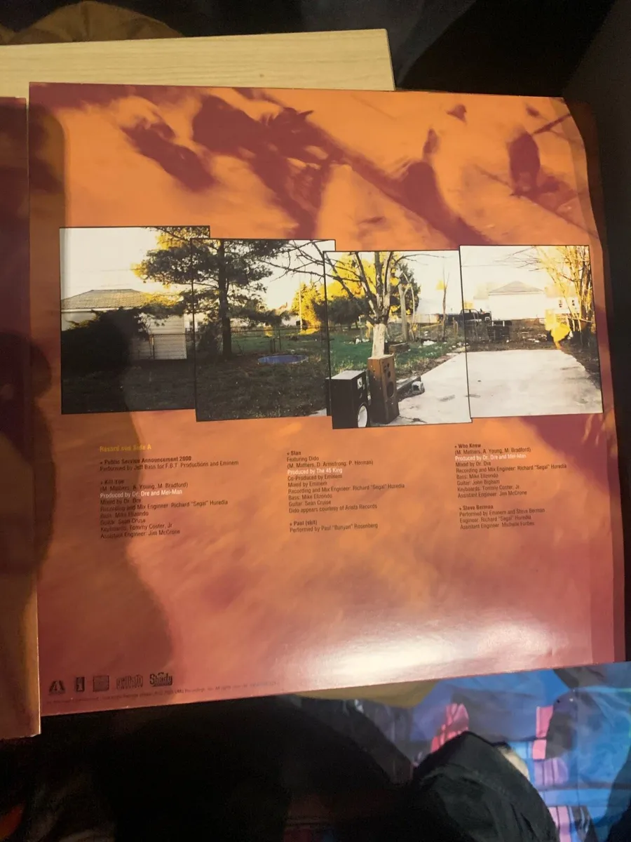 Eminem 4 lps new not play - Image 3