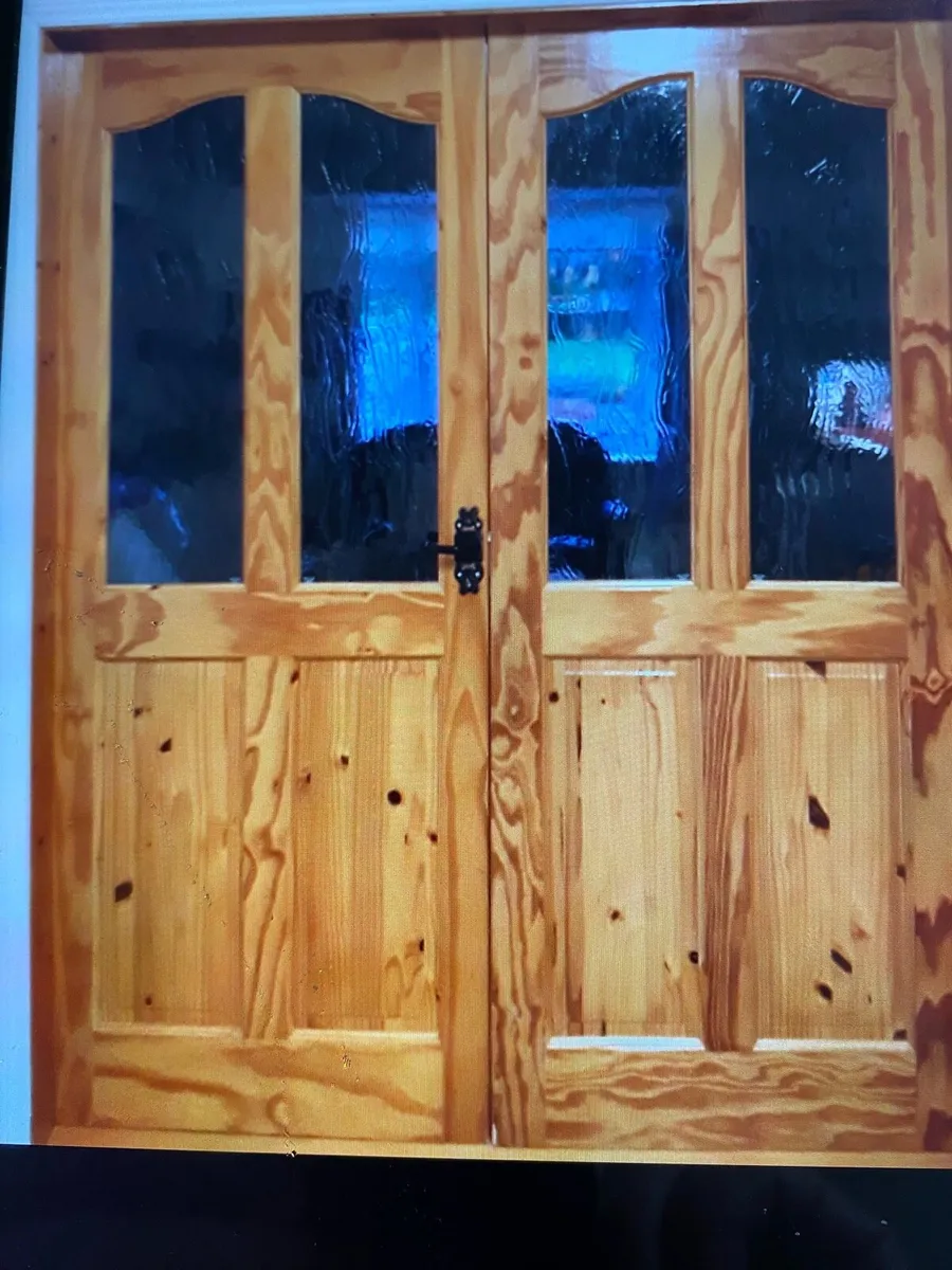 Timber doors - Image 1