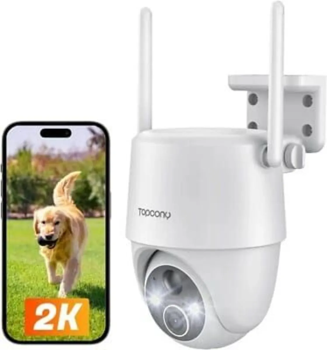 Topcony 2K Solar Wireless Security Camera - Image 2