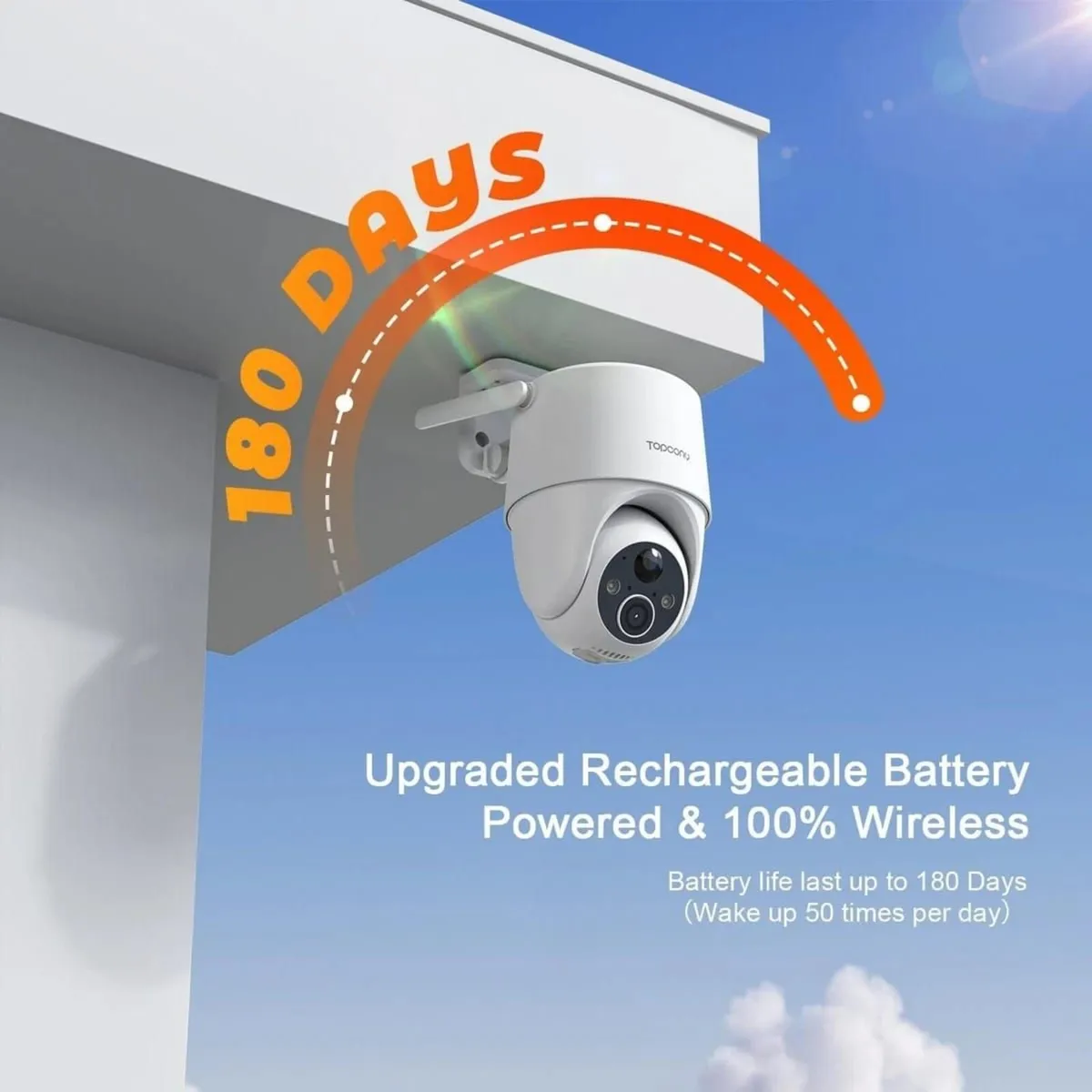 Topcony 2K Solar Wireless Security Camera - Image 3