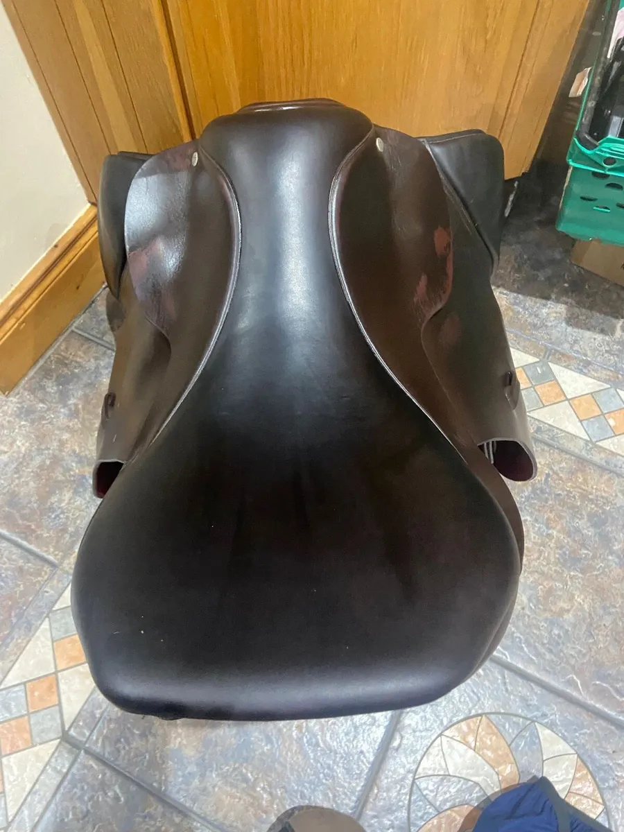Berneys Grand Prix International Saddle 18.5 Inch - Image 4