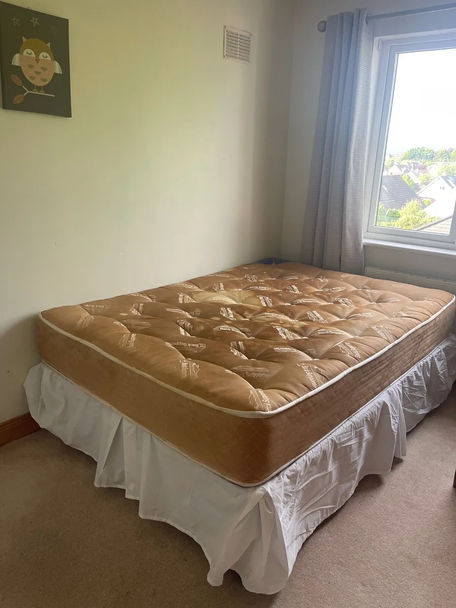Double Bed and Mattress