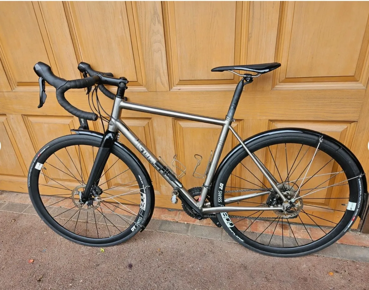 J Guillem (Van Nicholas) Orient titanium bike 52CM - Image 1