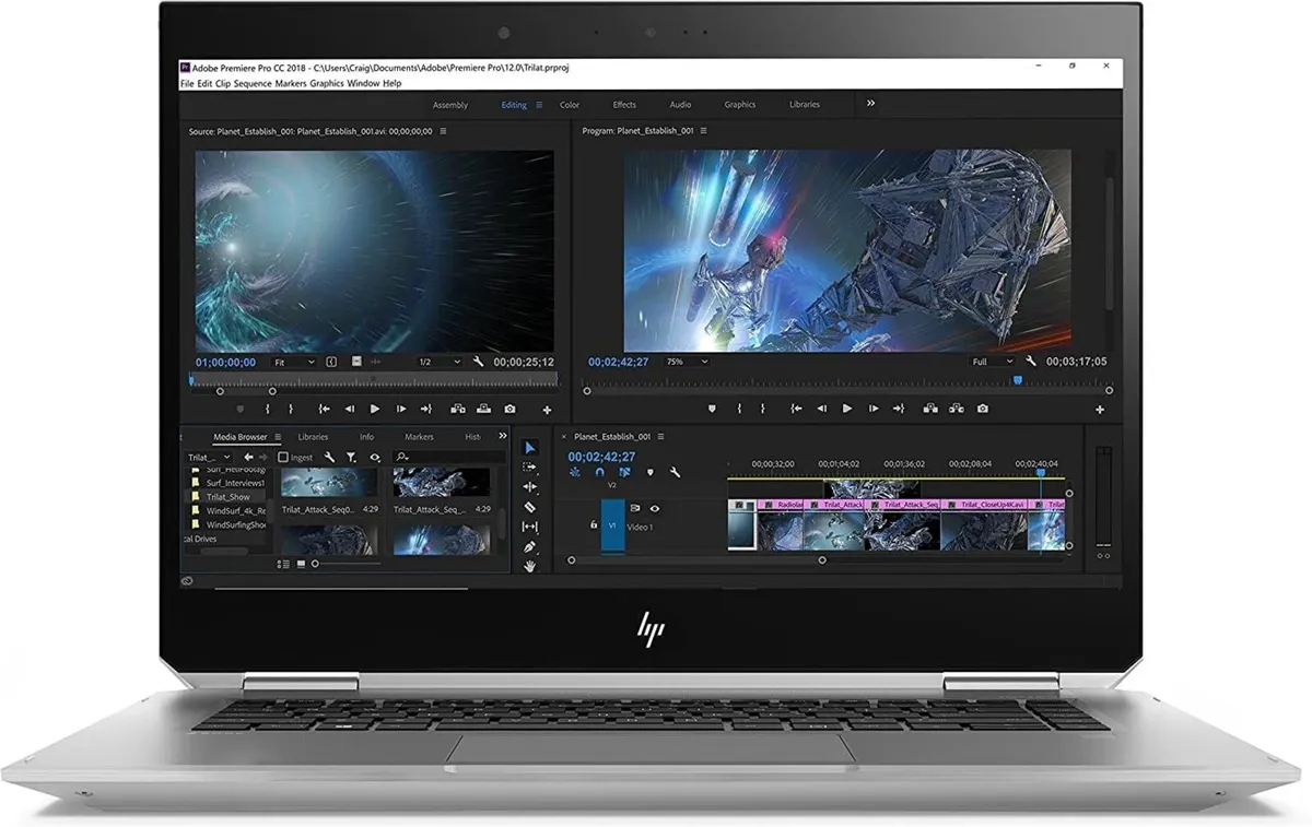 HP ZBook Studio X360 G5 Gaming i7 32GB 512GB SSD - Image 1