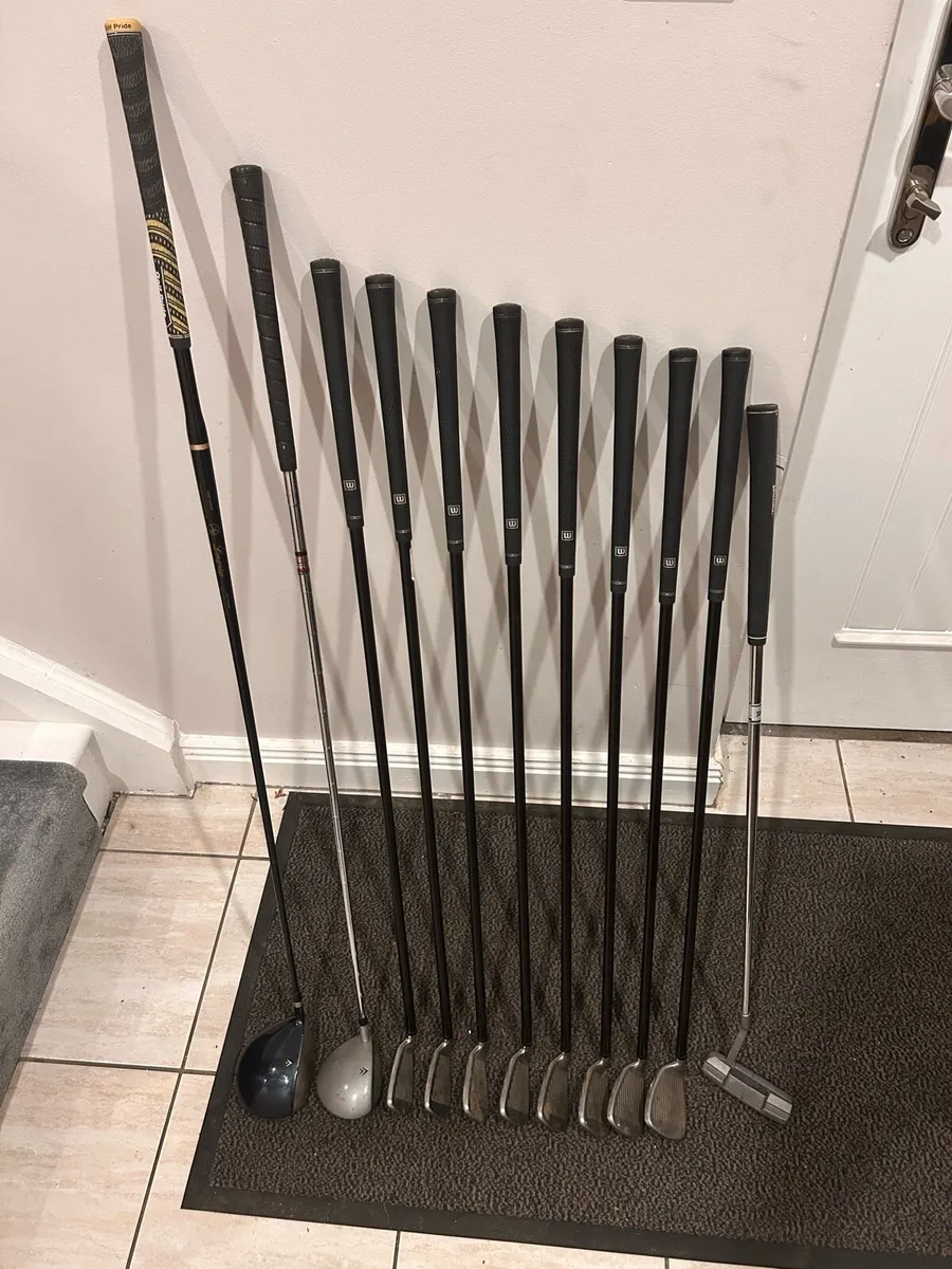 Golf clubs and bag - Image 3