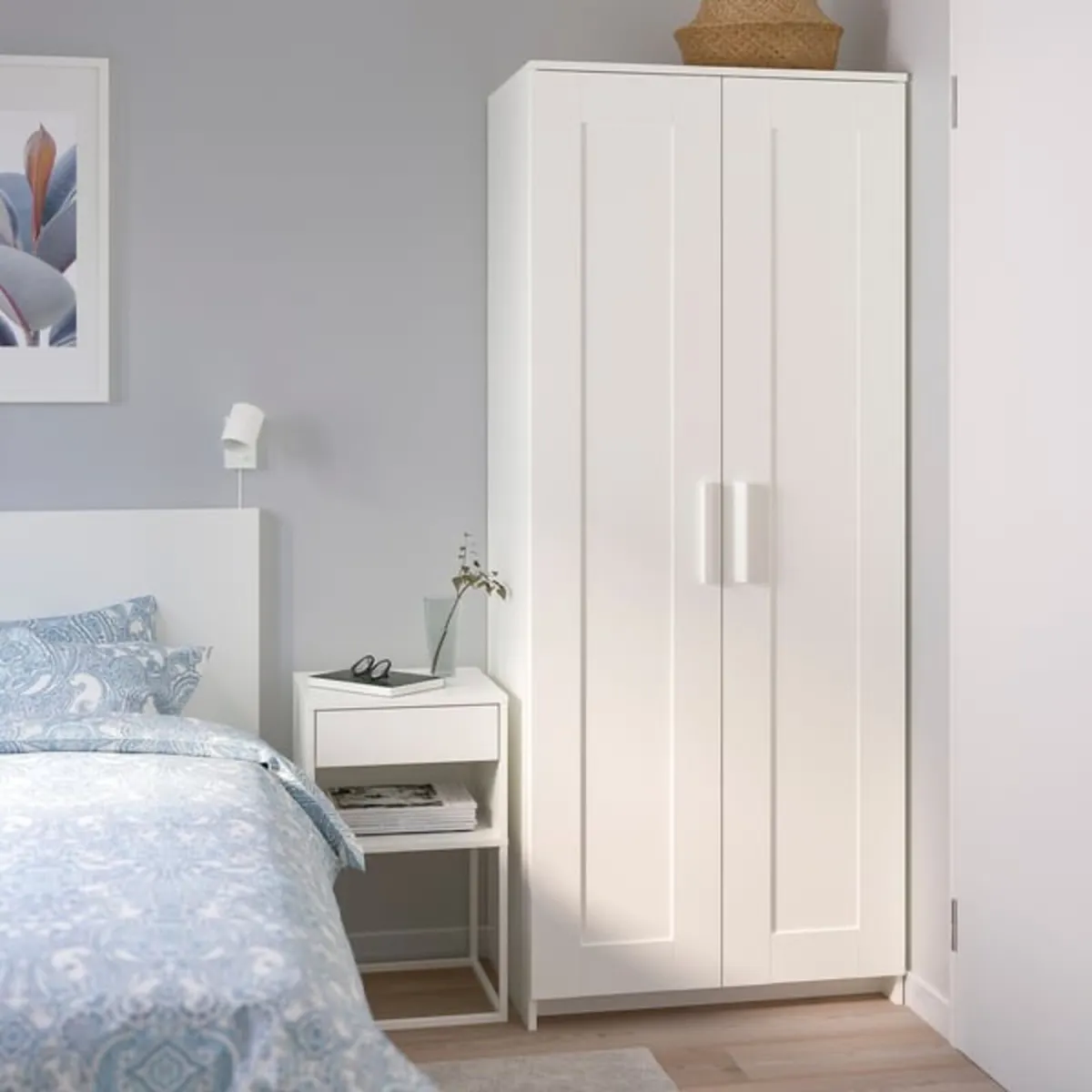 Ikea 2 door brimnes wardrobe sealed - Image 1