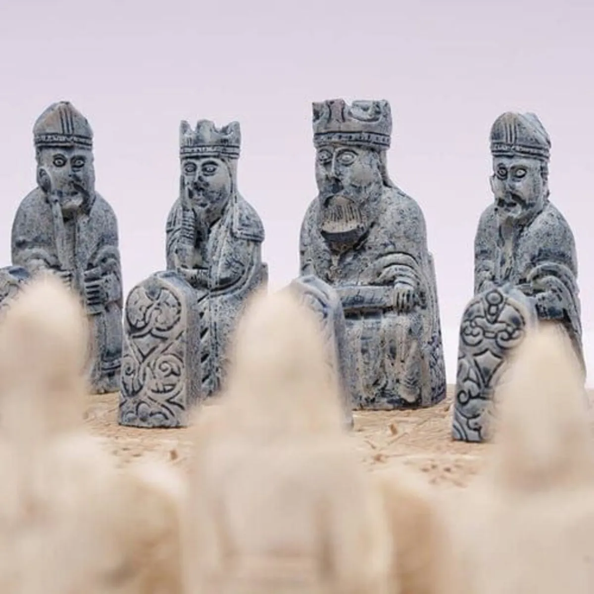 Handmade Isle of Lewis Chess Set - Image 2
