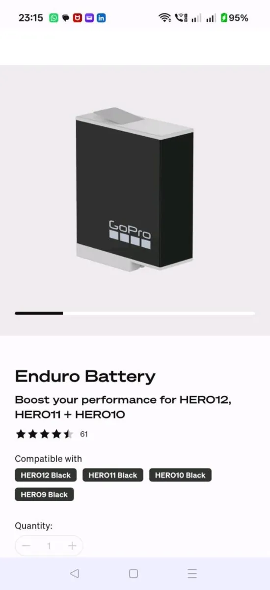 Gopro Enduro Batteries - Image 1
