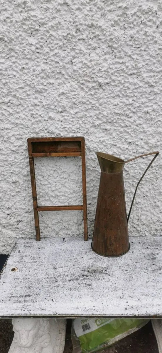 Vintage copper jug - Image 3