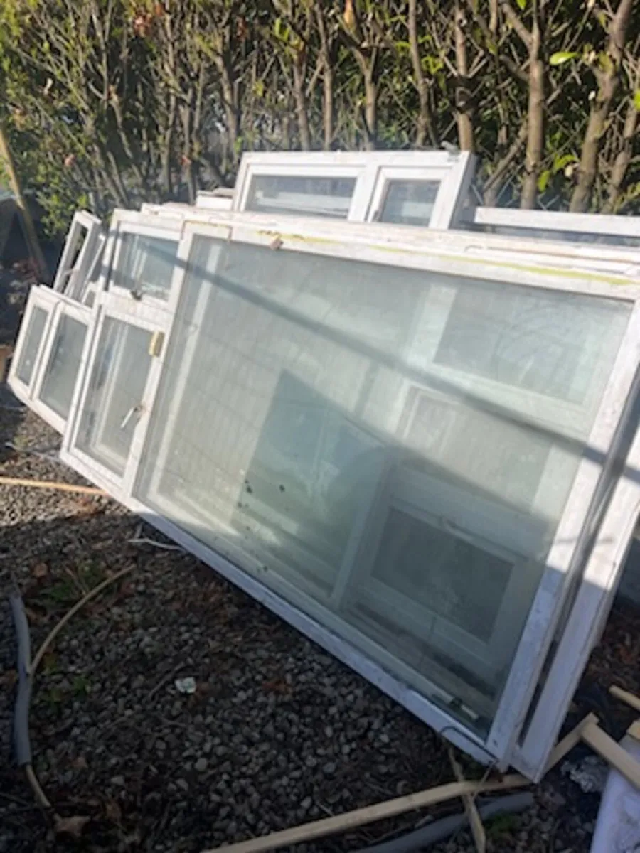 Double glazed pvc windows - various sizes - FREE - Image 1