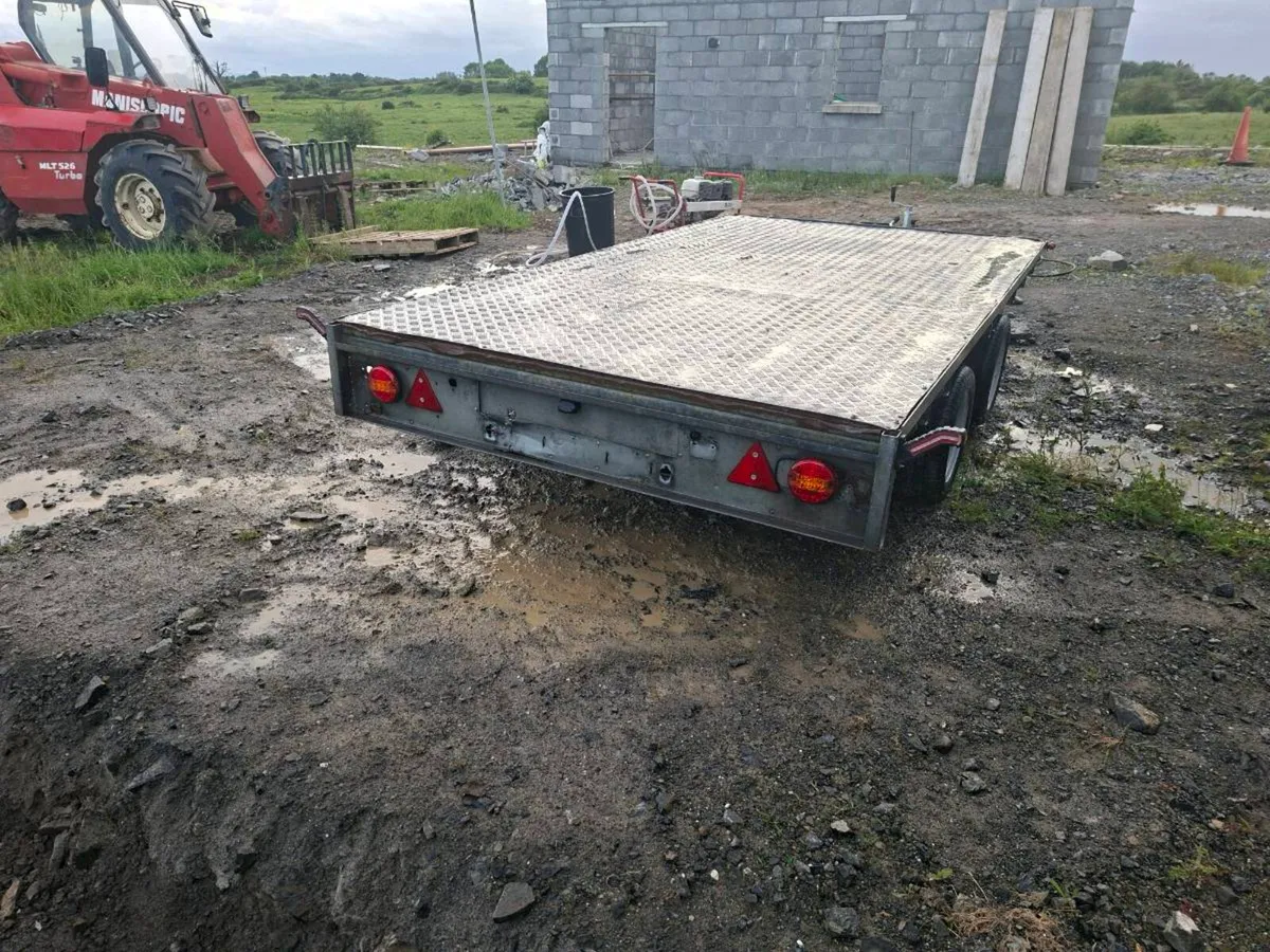 12×6.6 Ivor williams flat bed trailer - Image 3