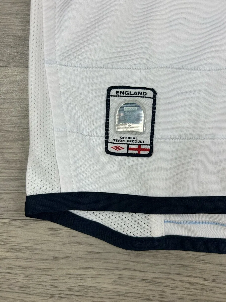 Vintage 2003 England Home Reversible Jersey Shirt - Image 2