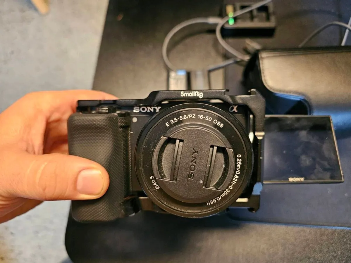 Sony ZV-E10 Mirrorless Camera – Barely Used - Image 1