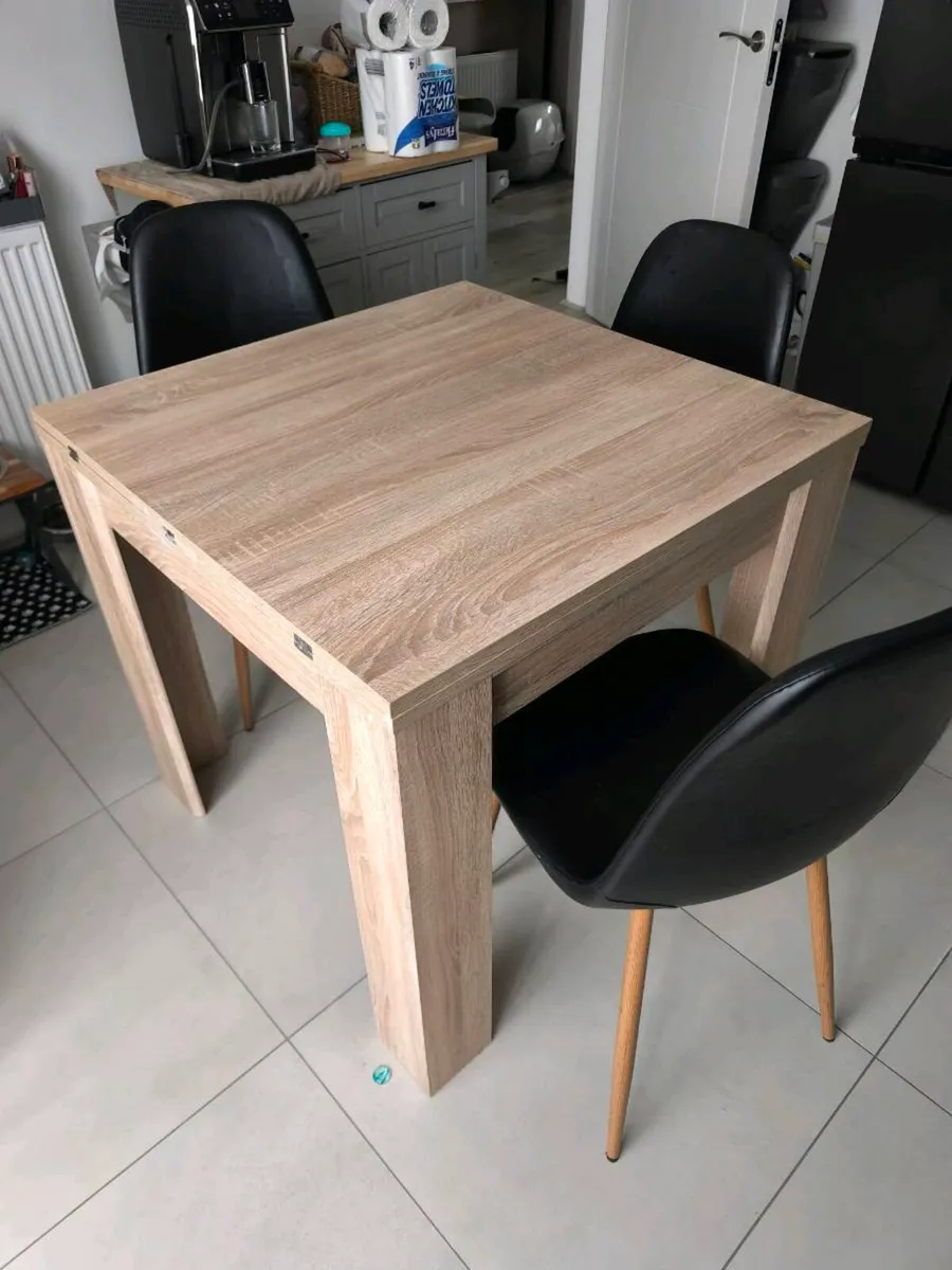 Jysk Jungen Dining Table and 3 Jonstrup Chairs - Image 2