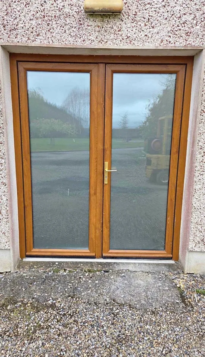 🌟 Beautiful Golden Oak PVC Patio Door 🌟