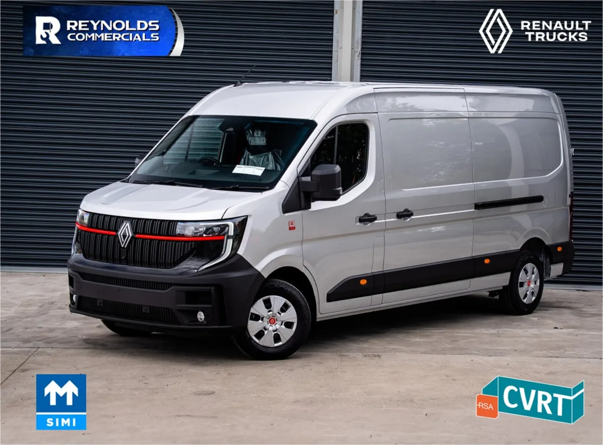2026 Auto Renault Trucks Master #RedEdition Silver - Image 1