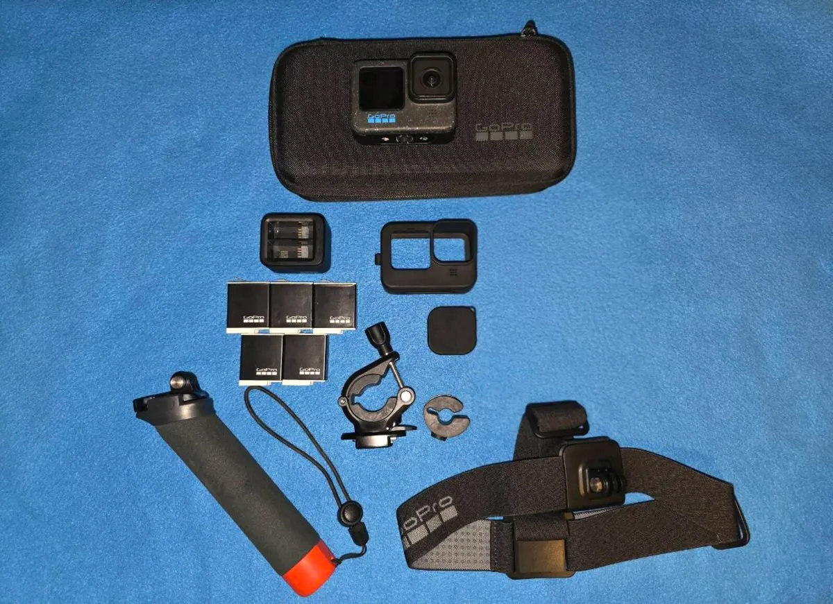 Gopro 12 + Accessories - Image 1