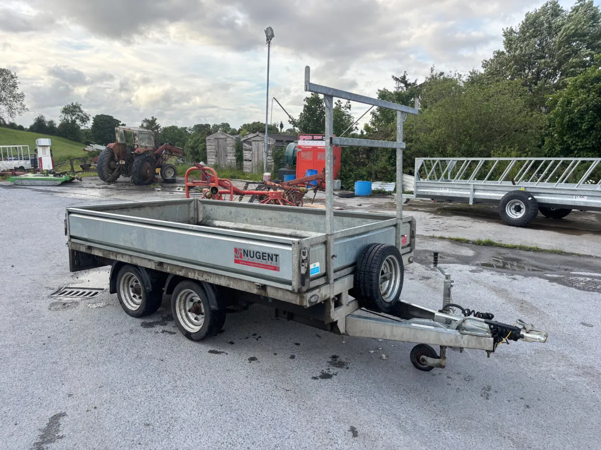 nugent 10ft dropside trailer - Image 1