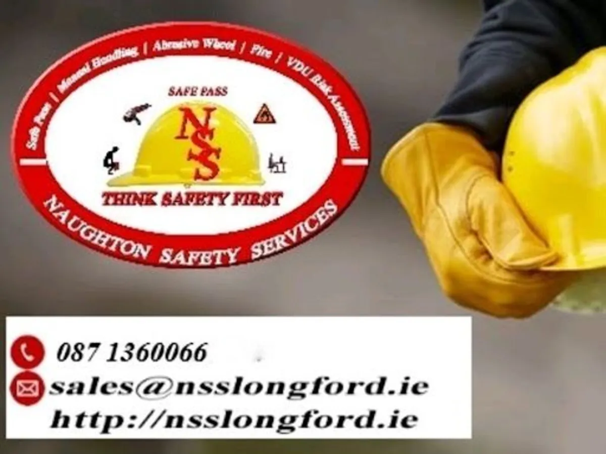 Safe Pass Course Dublin €150, Thur 18th June 2026